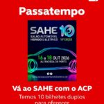Ganha Bilhetes Duplos para o Salão do Automóvel Híbrido e Elétrico no Porto com a Carby Peugeot